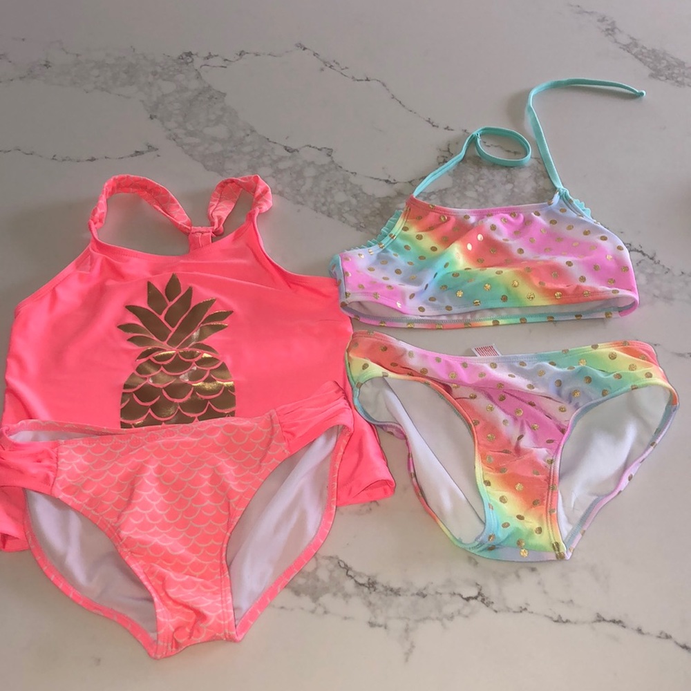 Cat and Jack Swimsuits for girls size 10/12